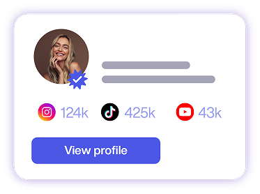 Clean Influencer card